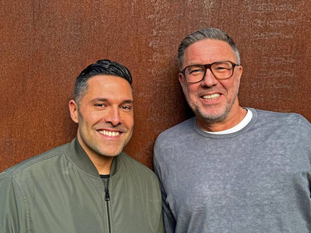 Felix Reyes Gamero (l.) und Ramin Dibadj sind die neuen Pächter des Landhauses / ©Christian Halm