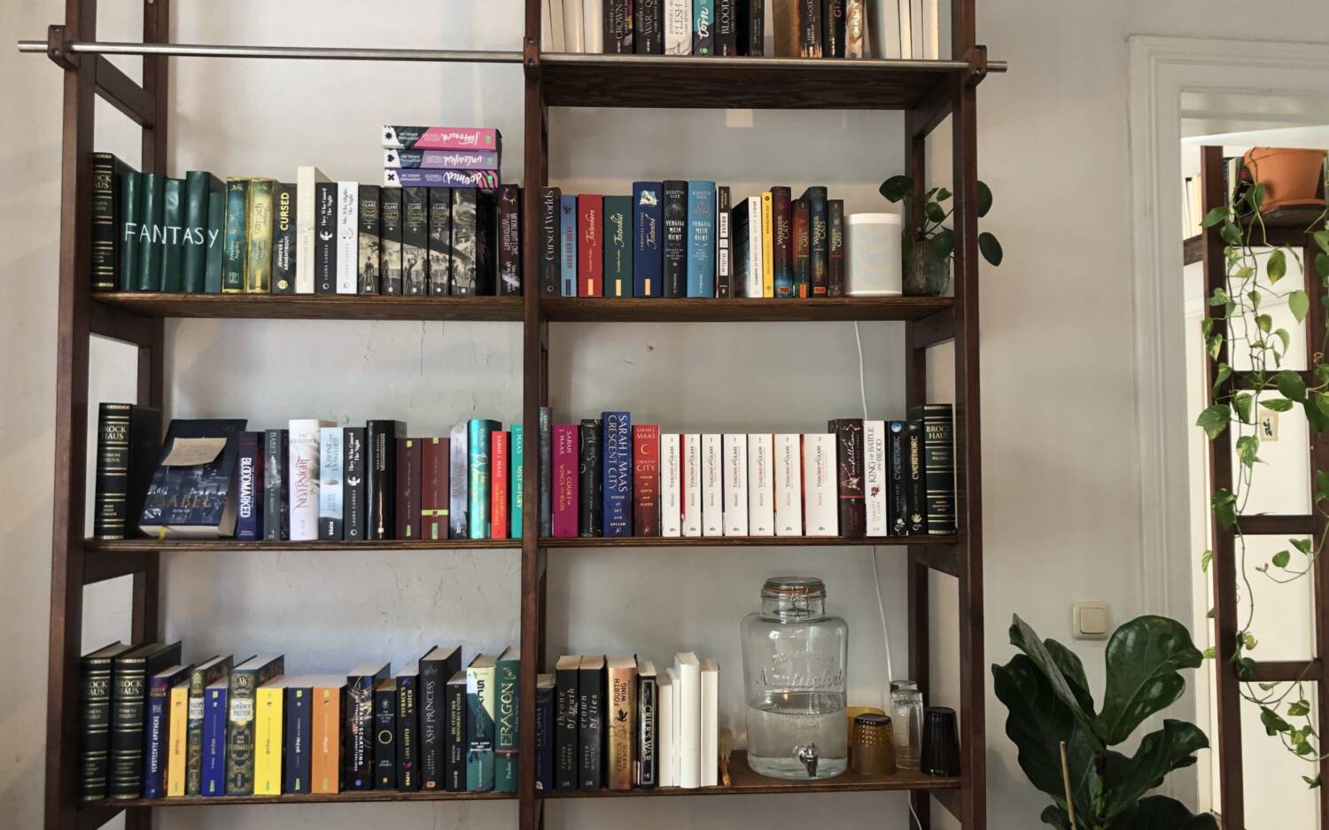 Im gemütlichen Café lädt eine große Bücherauswahl verschiedenster Genres zum Stöbern und sogar zum Shoppen ein / ©Genuss-Guide