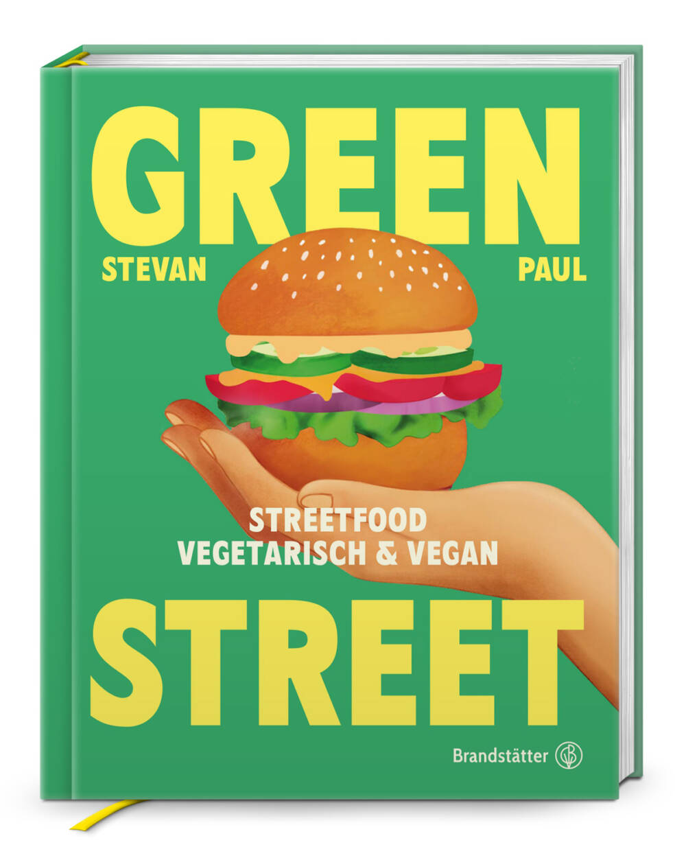 Mit Green Street präsentiert Stevan Paul den ersten vegetarischen und veganen Streetfood-Markt in Buchform / ©Brandstätter