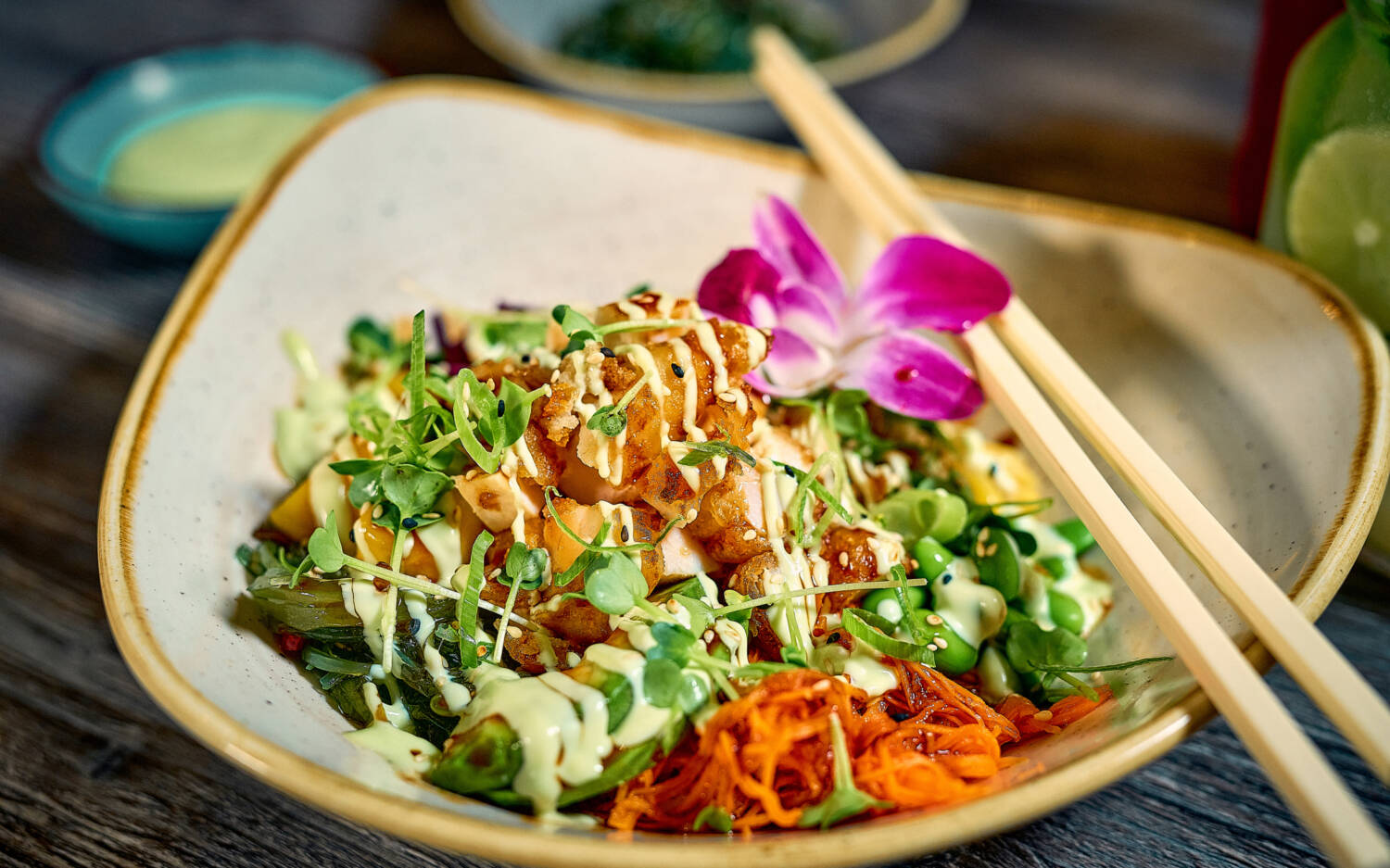 Neben Sushi-Platten wird im On Dao vielfältige asiatische Länderküche geboten: von Ramen bis zum Kokos-Curry / ©Marc Sill