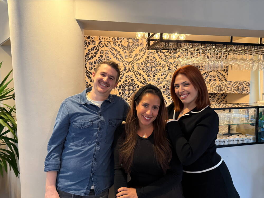 Sie haben das Co-Working-Projekt ims Leben gerufen: Joachim Schult, Jasmin Gomes Da Silva Giampietro und Ana Gomes / ©Carlotta Maas