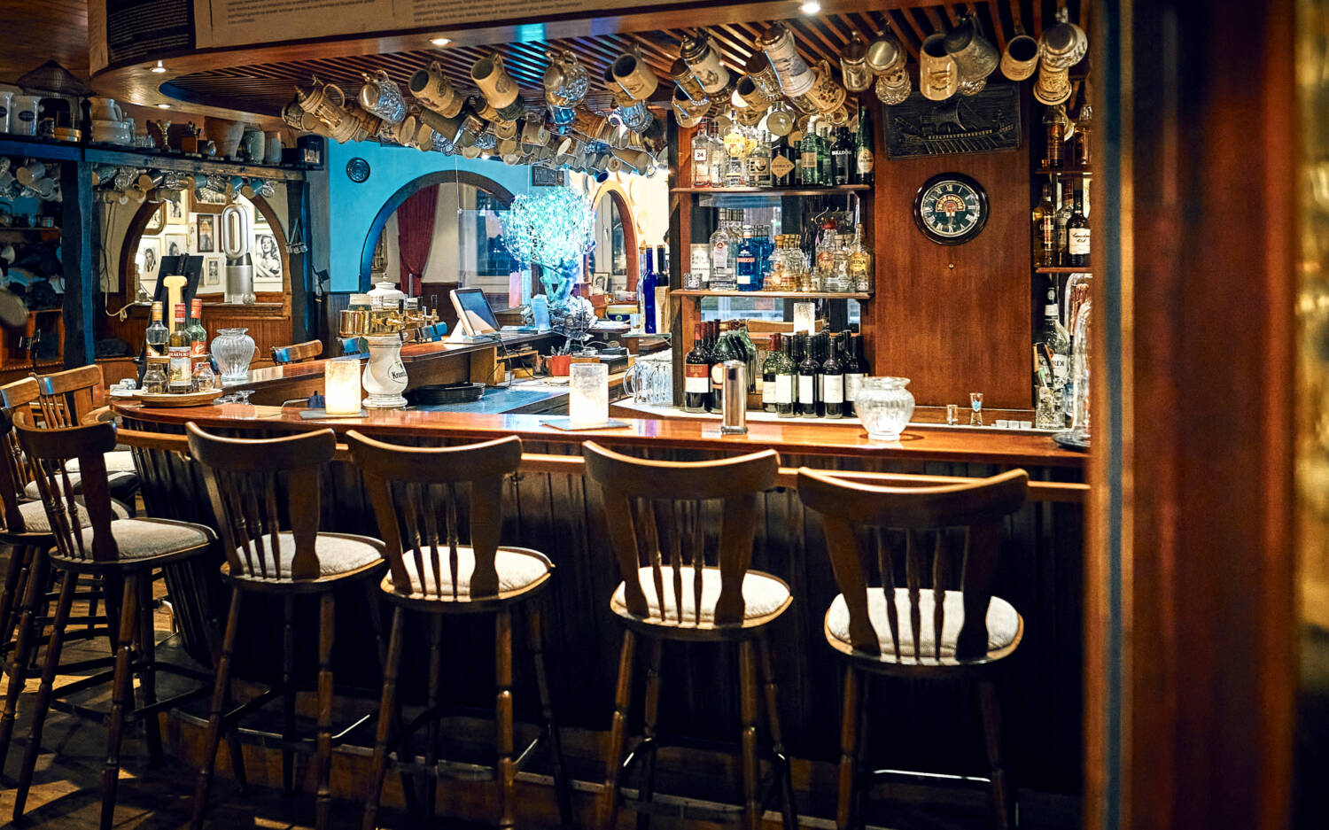 Urig und gemütlich: Die Gaststätte Flickenschildt ist ein Treffpunkt für die Nachbarschaft / ©Marc Sill