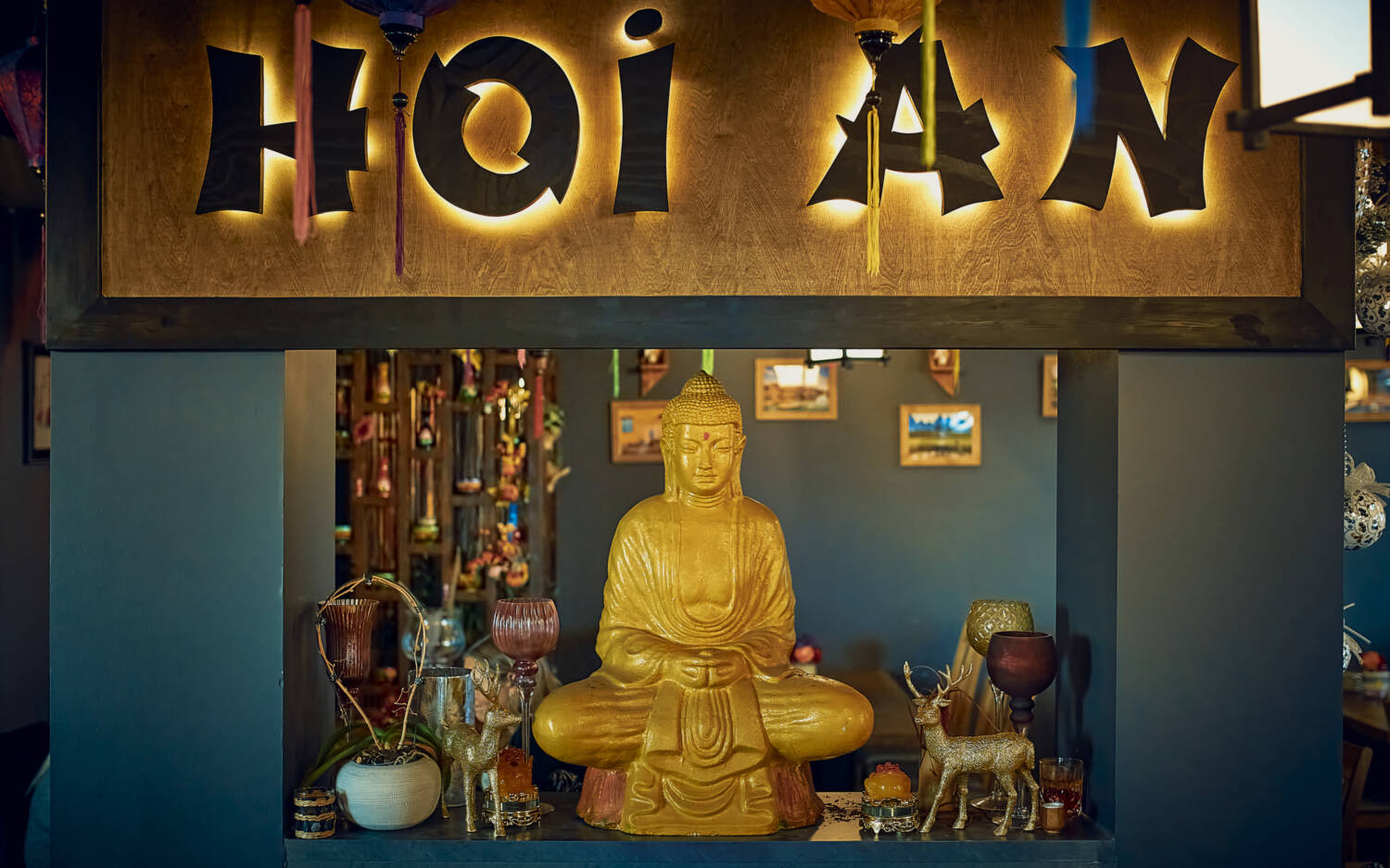 Das Hoi An überzeugt durch die schöne Dekoration im Stil Vietnams / ©Marc Sill