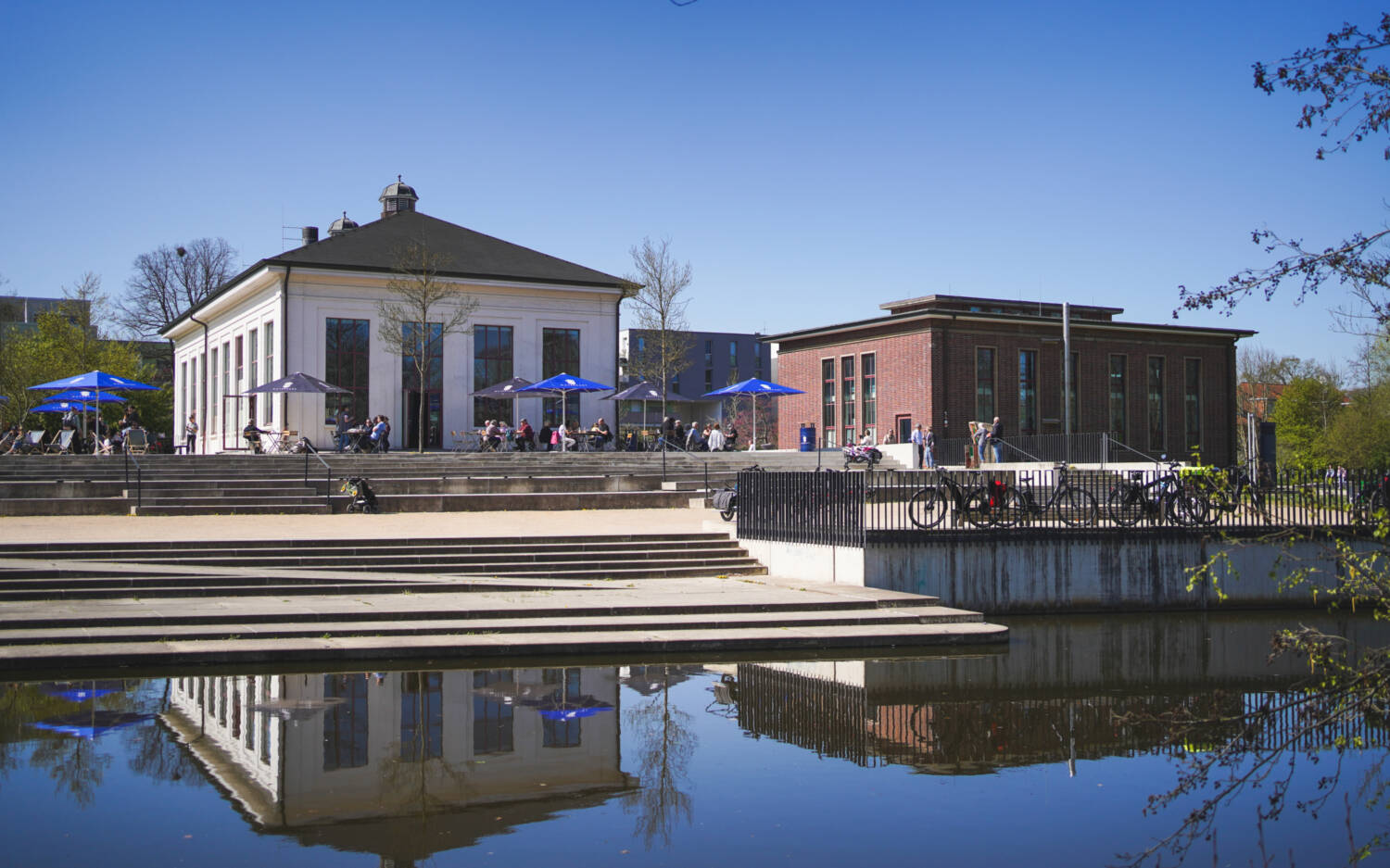 Das Zuhause von Food for Friends: Das Restaurant Wasserwerk in Wilhelmsburg / ©Wasserwerk