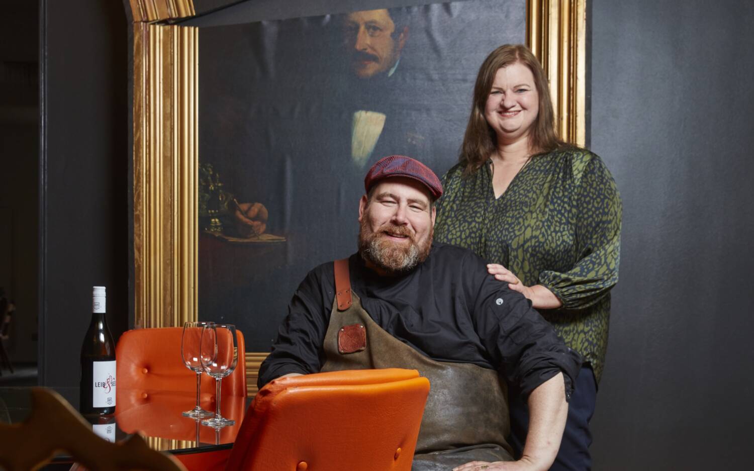 Der Hamburger Gastronom Frank Bruedigam betreibt mit seiner Lebensgefährtin Barbara Oechsle in Kaaks einen Landgasthof / ©Stefan Malzkorn