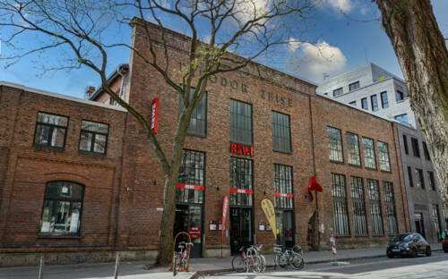 Der Rewe-Markt an den Zeisehallen / ©Rewe Region Nord