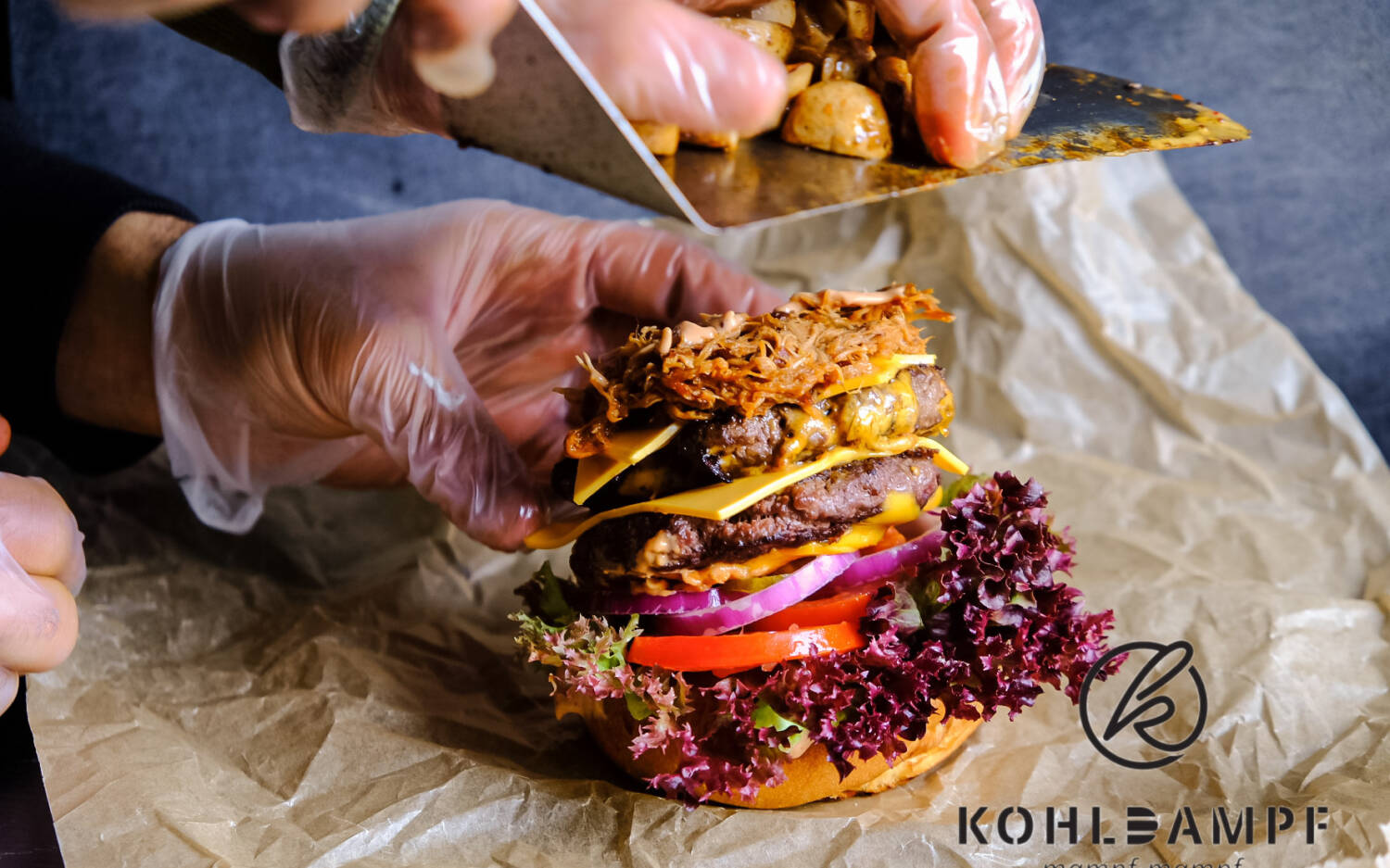 Die Burger, Bowls und Sandwiches im Kohldampf werden mit regionalen Produkten frisch zubereitet / ©Kohldampf