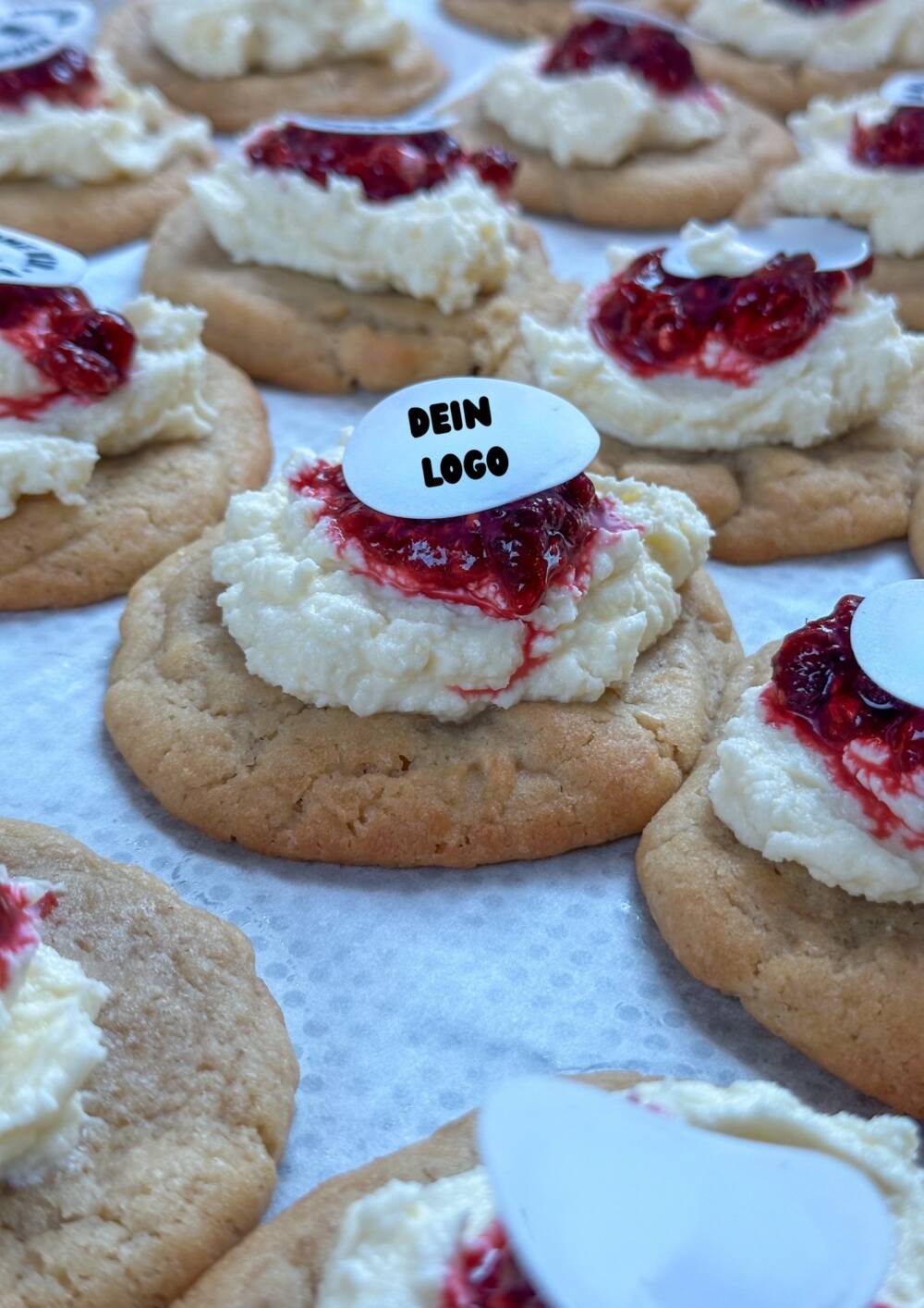Die Cookies von Ley’s können mit individuellen Logos und Sprüchen bedruckt werden / ©Ley’s Cookies