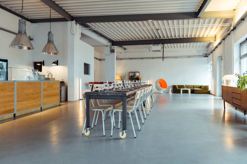Die Location der Kitchen Guerilla bietet den ideal Raum für die unterschiedlichsten Events / ©Stefan Trocha Photography