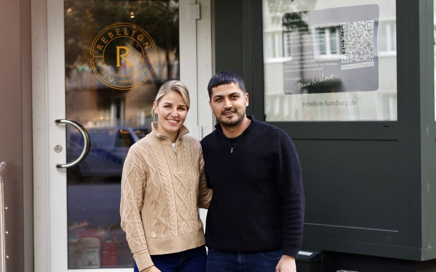 Gemeinsam gegründet: Denise Neuwirth und Mehmet Türkmen sind die Köpfe hinter dem Rebelión / ©Alice von der Laden