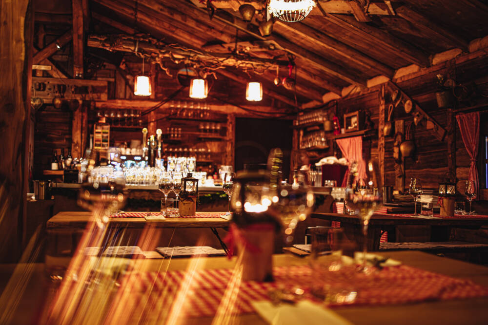 In der Almhütte wird besonders gemütlich / ©StadtParkZauber