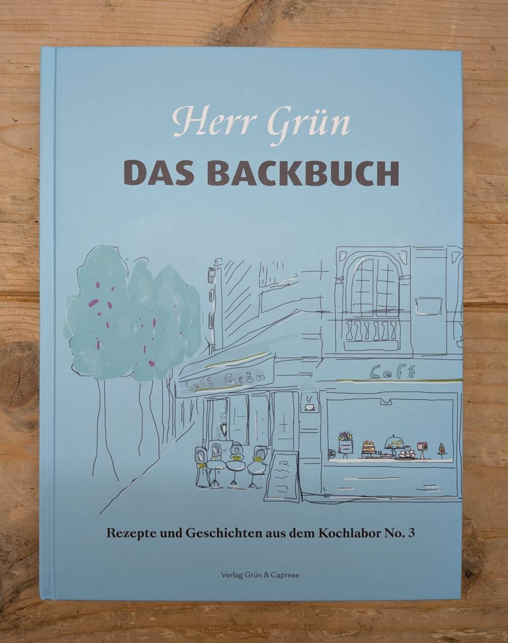 Mehr süße Backrezepte gibt es in Herrn Grüns neuem Buch / ©Fred Guiot