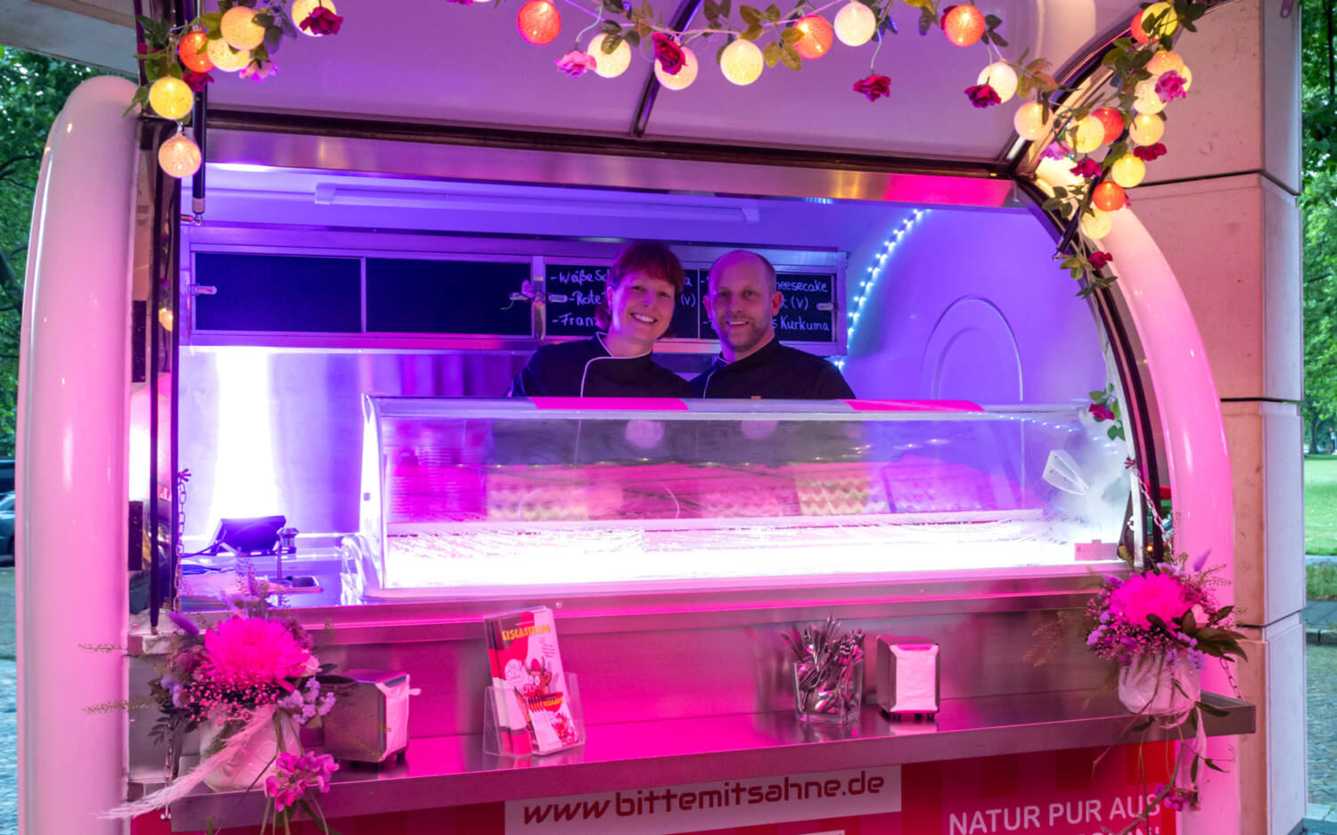 Ob drinnen oder draußen, das Eis von Bitte mit Sahne schmeckt bei jeder Gelegenheit / ©Bitte mit Sahne