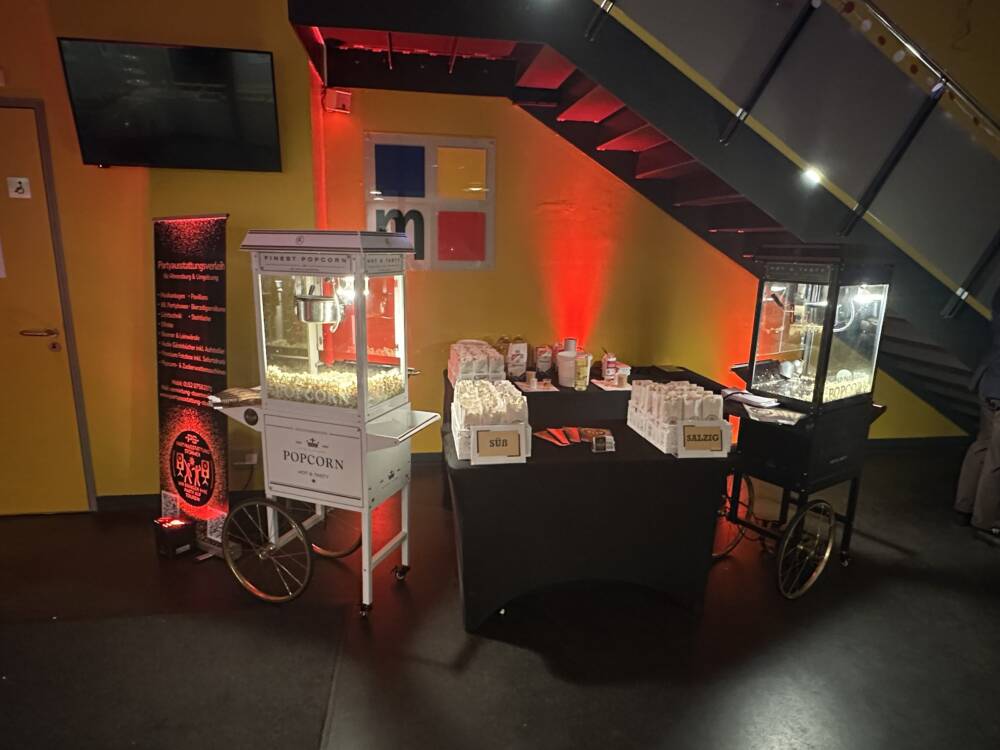 Popcorn für’s nächste Firmenevent? Strömer bringt die komplette Ausstattung / ©Frederik Strömer