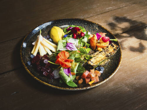 Trägt das Bioland-Gold-Siegel: Im Zur Erholung wird so viel wie selbst möglich hergestellt, die Produkte von Partnern aus der Region bezogen / ©Julia Schumacher)