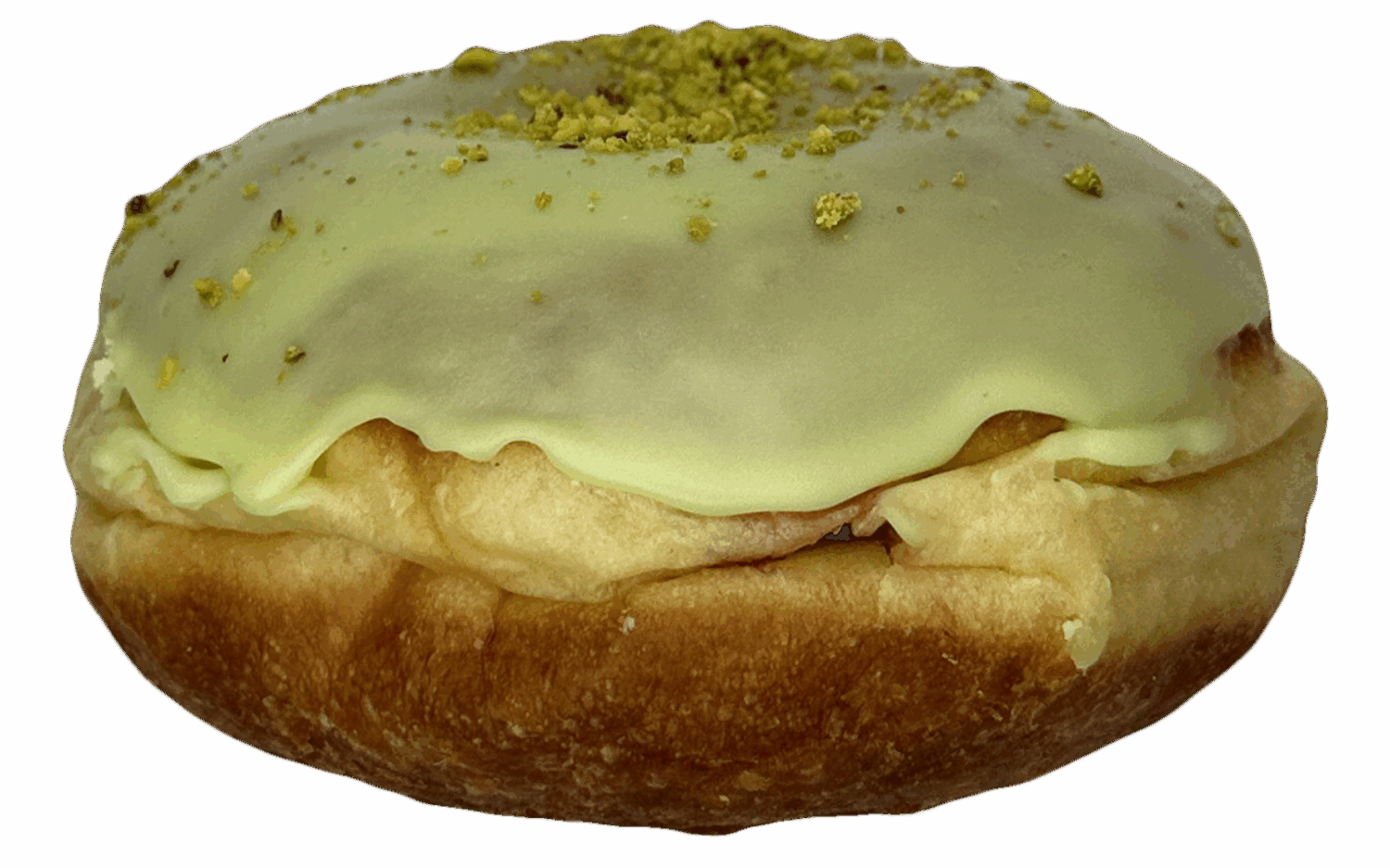 Absolut im Trend: Beim Bäcker Schlüter gibt es auch einen Berliner mit Pistazie / ©Bäcker Schlüter