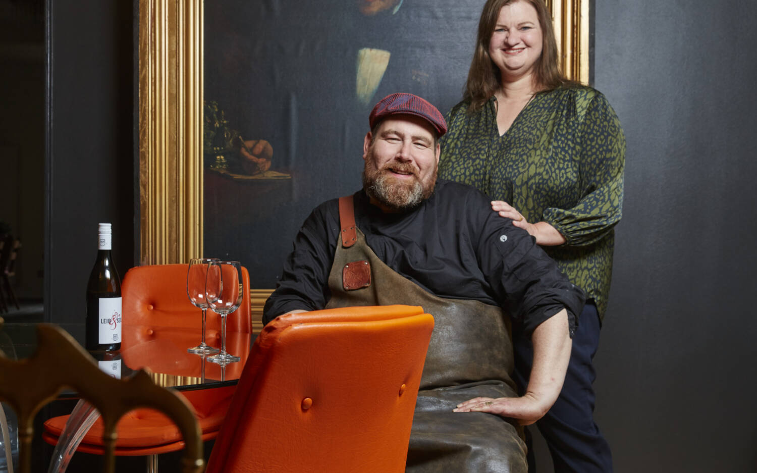 Der Hamburger Gastronom Frank Bruedigam betreibt mit Lebensgefaehrtin Barbara Oechsle in Kaaks einen Landgasthof / ©Stefan Malzkorn