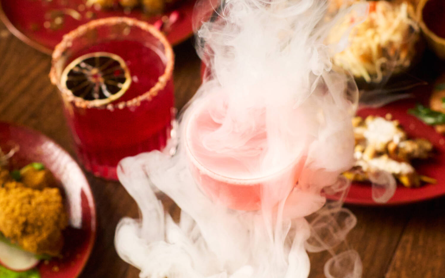 Feurig und toll anzusehen: Was im OT entsteht, ist atemberaubend, findet unser Tester / ©OT Restaurant