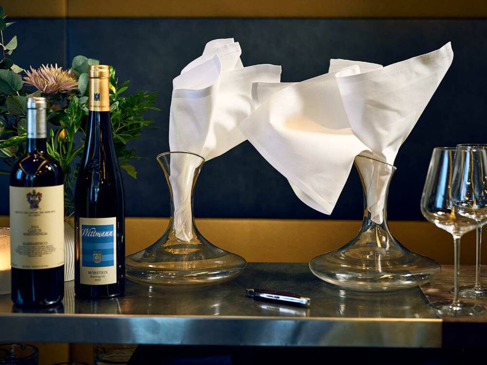 Im Zeik können Gäste zwischen zwei Menüs wählen: Zur Auswahl stehen Fisch und Fleisch oder rein vegetarisch / ©Marc Sill