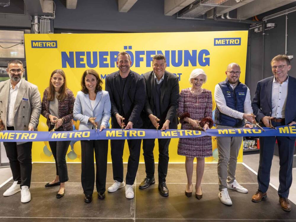Nach mehr als einem Jahr Bauzeit wurde in Rahlstedt der vierte Metro-Großmarkt Hamburgs eröffnet / ©METRO Deutschland / Thomas Panzau. 