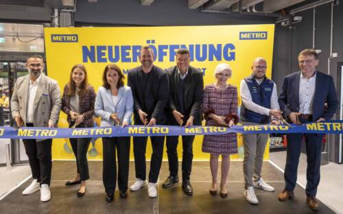 Nach mehr als einem Jahr Bauzeit wurde in Rahlstedt der vierte Metro-Großmarkt Hamburgs eröffnet / ©METRO Deutschland / Thomas Panzau. 