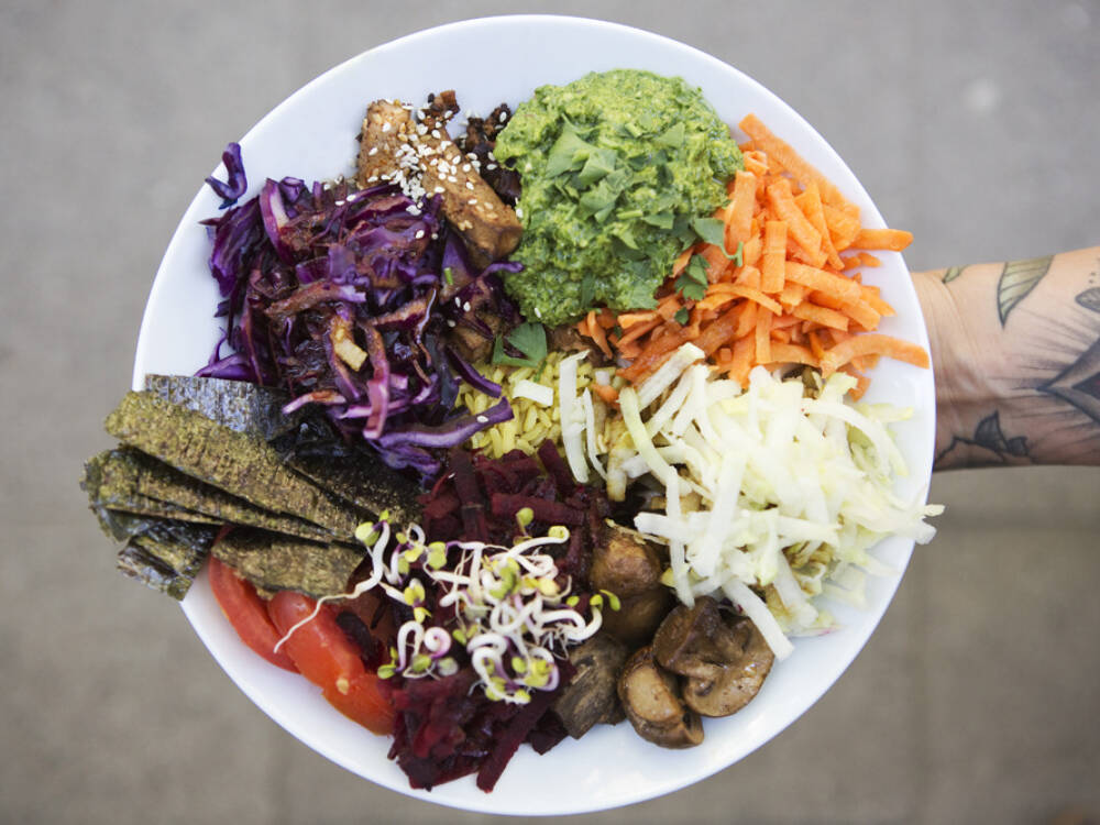 Abwechslungsreicher und gesunder Mittagstisch im Happenpappen / ©Happenpappen