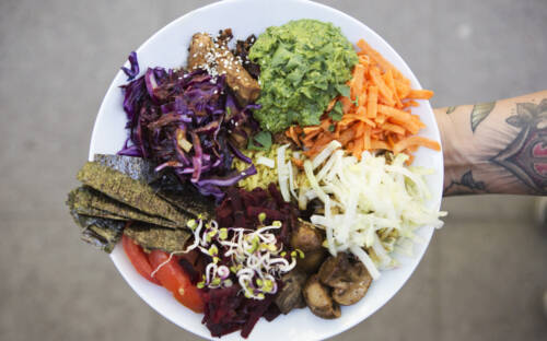 Abwechslungsreicher und gesunder Mittagstisch im Happenpappen / ©Happenpappen