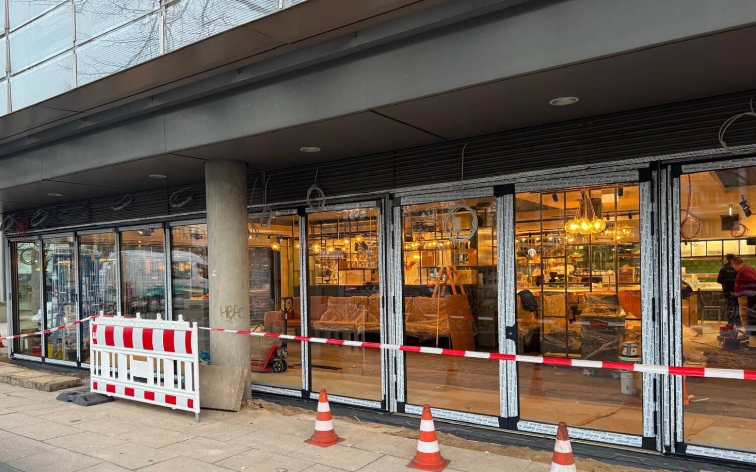 Am Multimediacenter sind die Arbeiten so gut wie abgeschlossen: Am 29. Januar wird das neue Alex eröffnet / ©Alex