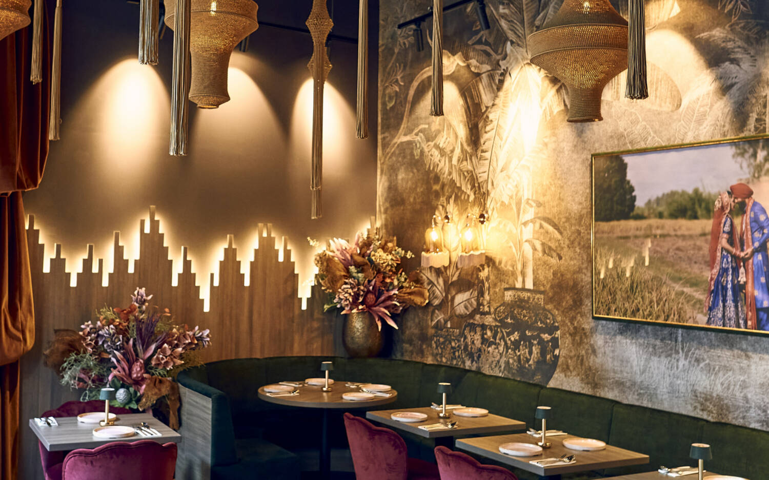Auch beim Ambiente beweisen die Betreiber Mut zum Außergewöhnlichen / ©Marc Sill