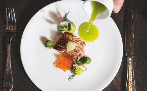 Cornelia Poletto ist in Eppendorf mit einem Dreigespann aus Restaurant, Bar und Kochschule vertreten / ©Jérome Gerull