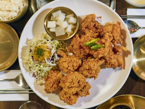 Dafür ist das Seoul 1988 bekannt: krosse Hähnchenstücke / ©Marc Sill 