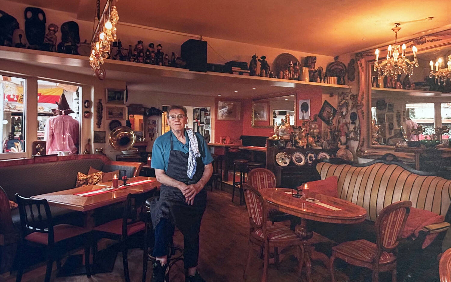 Das urige Tafelspitz war sein Zuhause: Am 1. Januar ist Hans Tengg überraaschend verstorben /©privat