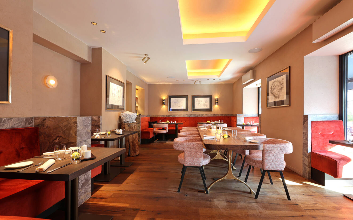 Der Gastraum des Cornelia Poletto / ©Hesse und Hallermann PR