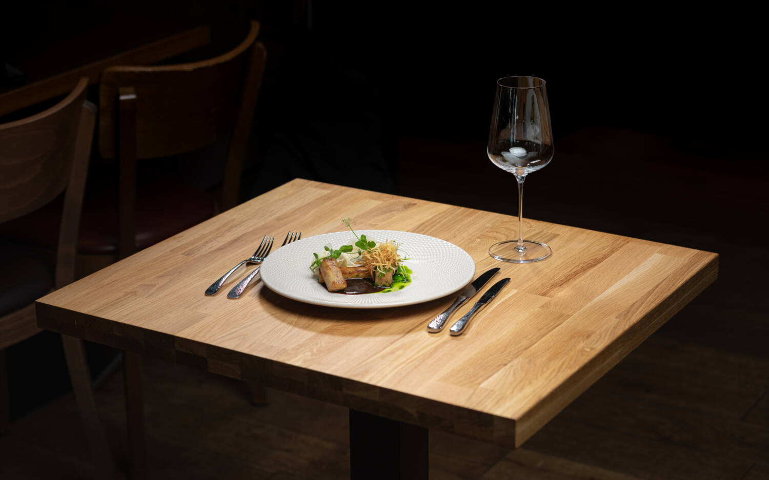 Die Portionen im Comptoir Christiana sind klein. Dafür zeugen sie von hohem Handwerk – die Saucen könnten unsere Tester ewig weiterlöffeln / ©Comptoir Christiana