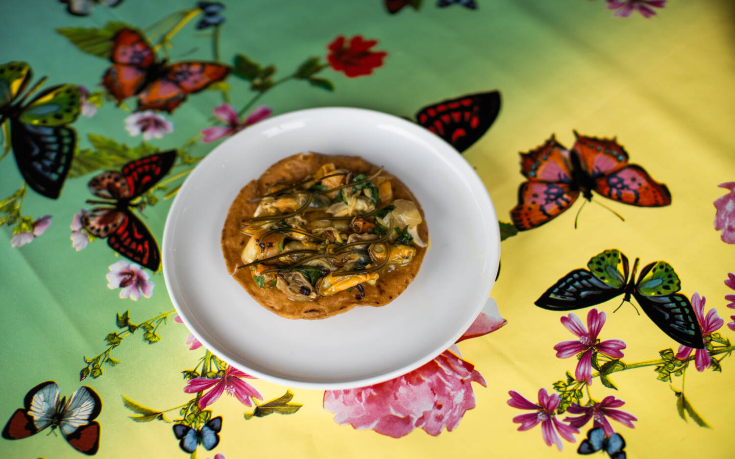 Die Tostada mit Muscheln hat unserer Testerin besonders gut geschmeckt / ©Thomas Kosikowski/Salt & Silver