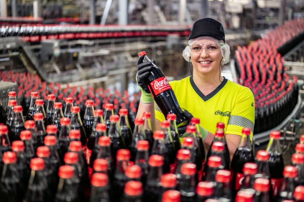 In Lüneburg befindet sich einer der 13 deutschen Coca-Cola-Standorte / ©Coca-Cola