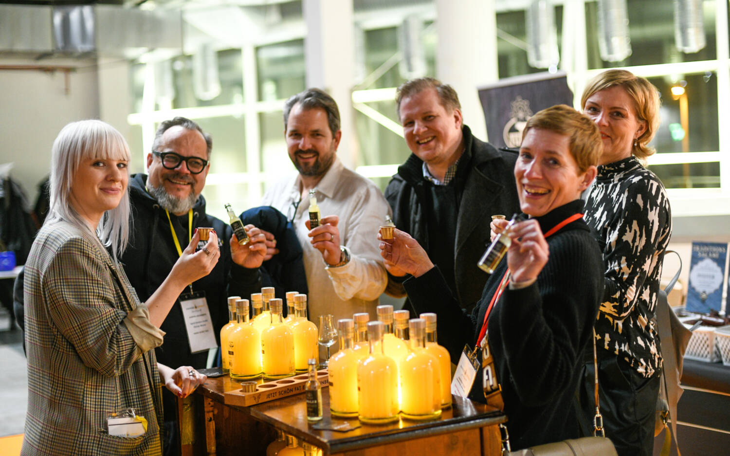 Neben dem Probieren steht auch das Connecten im Vordergrund / ©Hanse Spirit