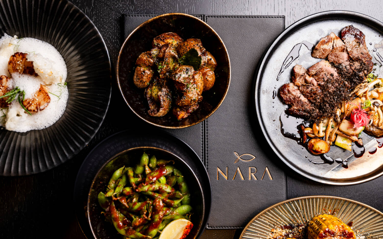 Nicht nur Sushi, auch allerlei andere japanische Gerichte mit internationalen Einflüssen werden im Nara serviert / ©Kocial Agency