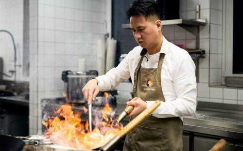 Anspruchsvolle, moderne chinesische Küche: das Half the Sky am Platz der Arbeiterinnen / ©Marc Sill