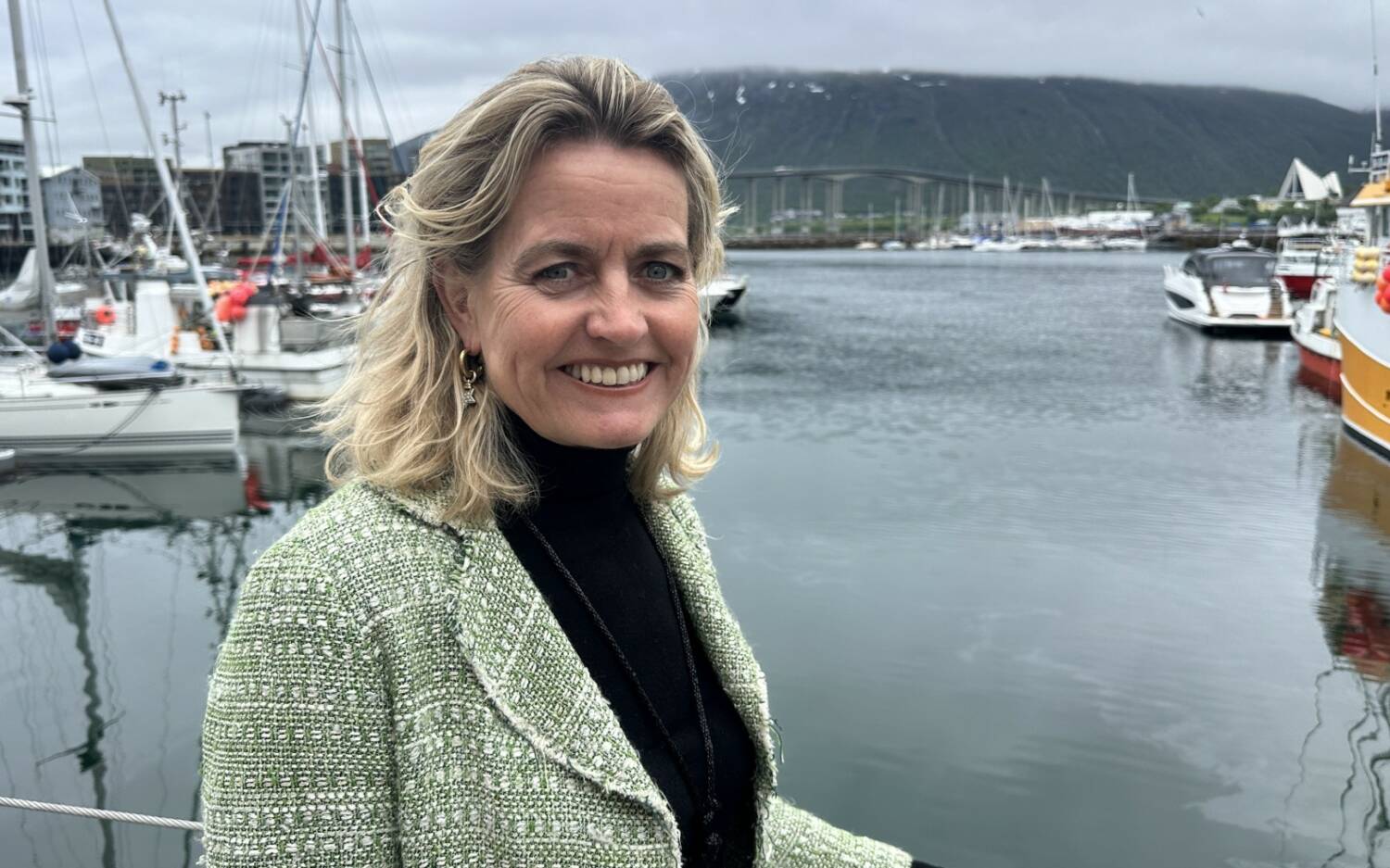 Christine Iversen vom Norwegian Seafood Council setzt sich aus eigener Überzeugung  für mehr Fisch aus Norwegen auf deutschen Tellern ein / ©Norwegian Seafood Council