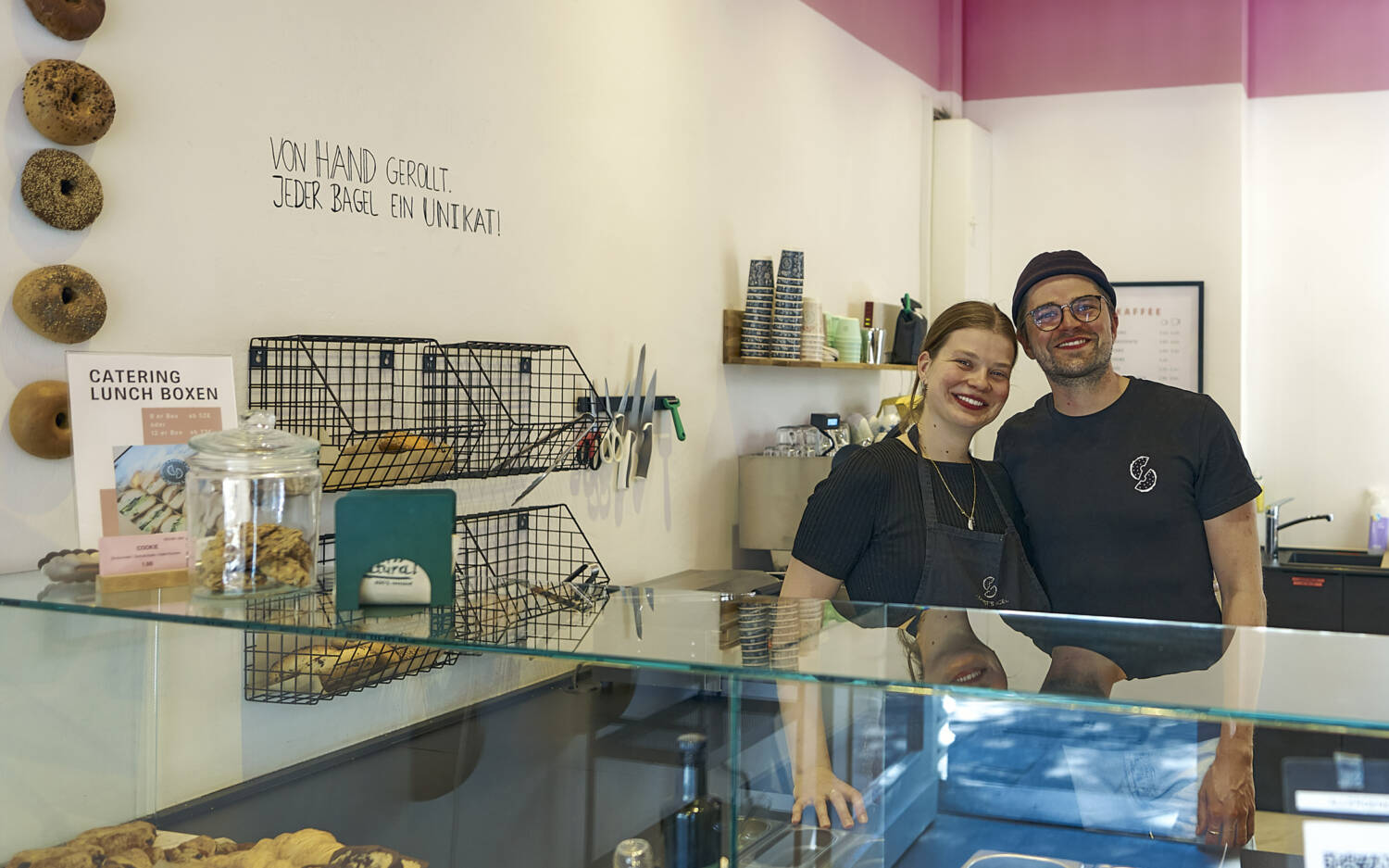 Das nette Team von Schmidt’s Bagel / © Marc Sill