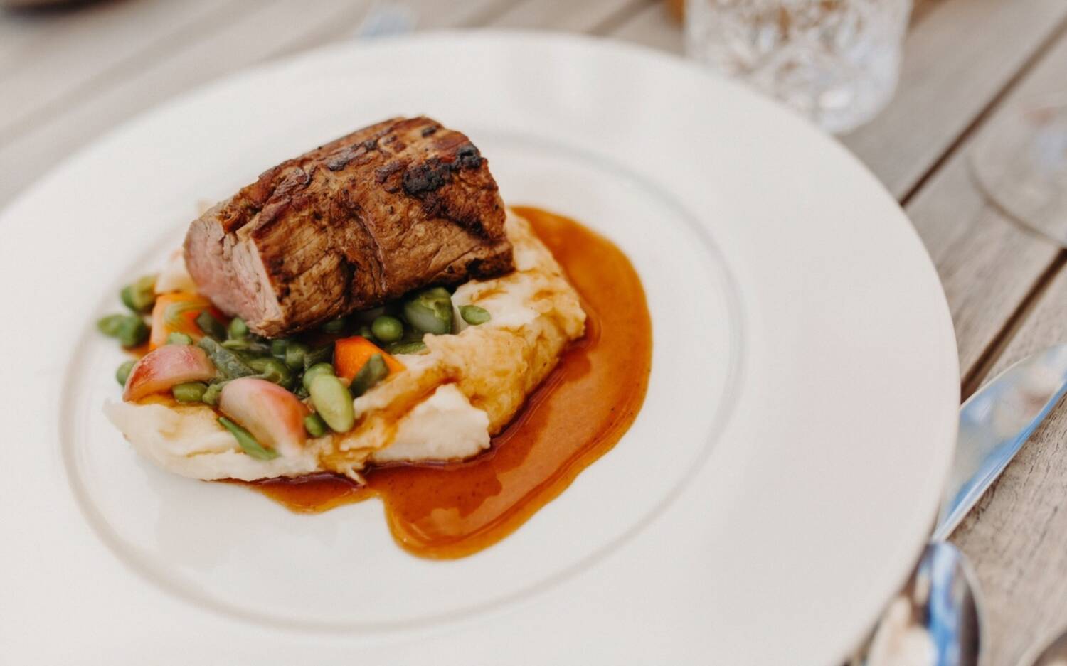 Deftige Gourmet-Küche im Restaurant Wyndberg in Lüneburg /  ©Wyndberg Lüneburg