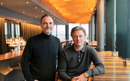 Der Neue und der Alte: Kristian Zrno und Kevin Fehling in der Puzzle Bar / ©Jürgen Müller