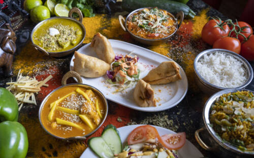 Eine bunte Vielfalt an indischen Köstlichkeiten / ©Goa