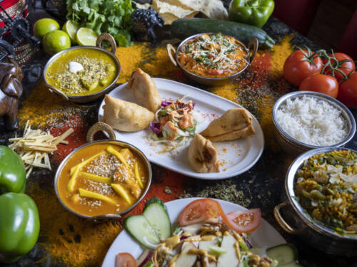 Eine bunte Vielfalt an indischen Köstlichkeiten / ©Goa