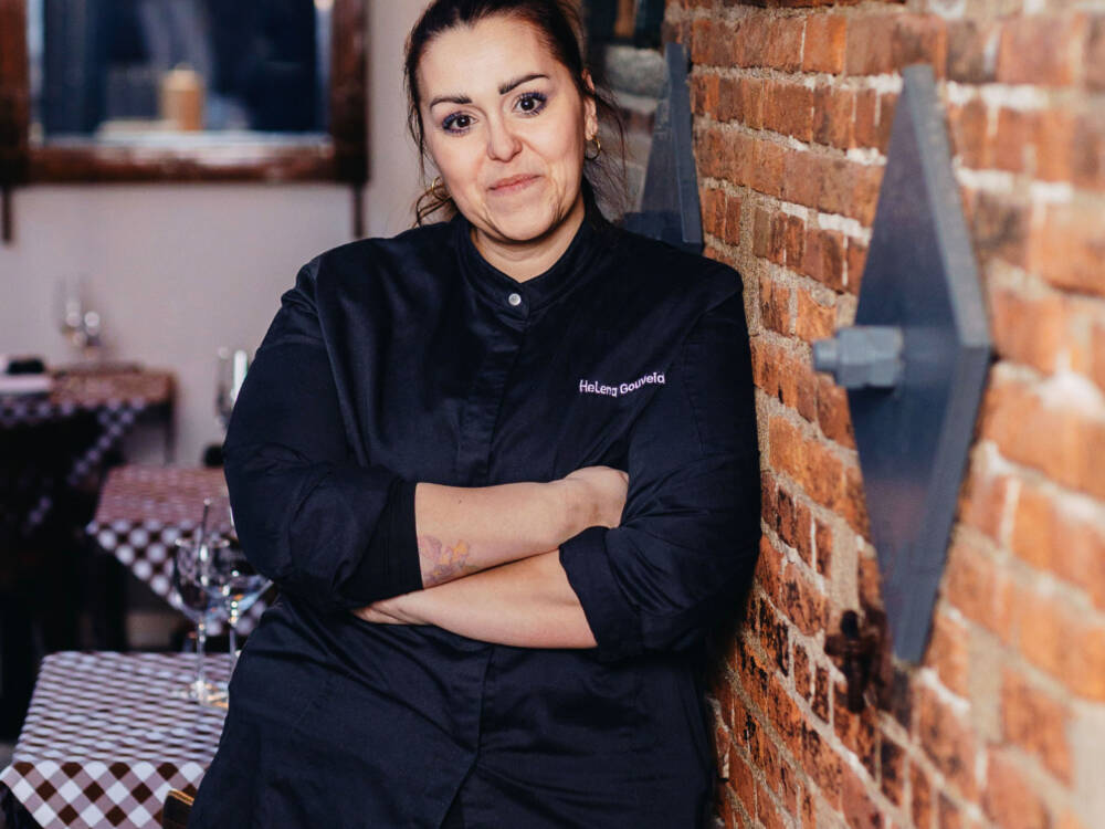 Helena Gouveia ist Küchenchefin in der Schmiede und hatden Erfolg erkocht  / ©Julia Schumacher