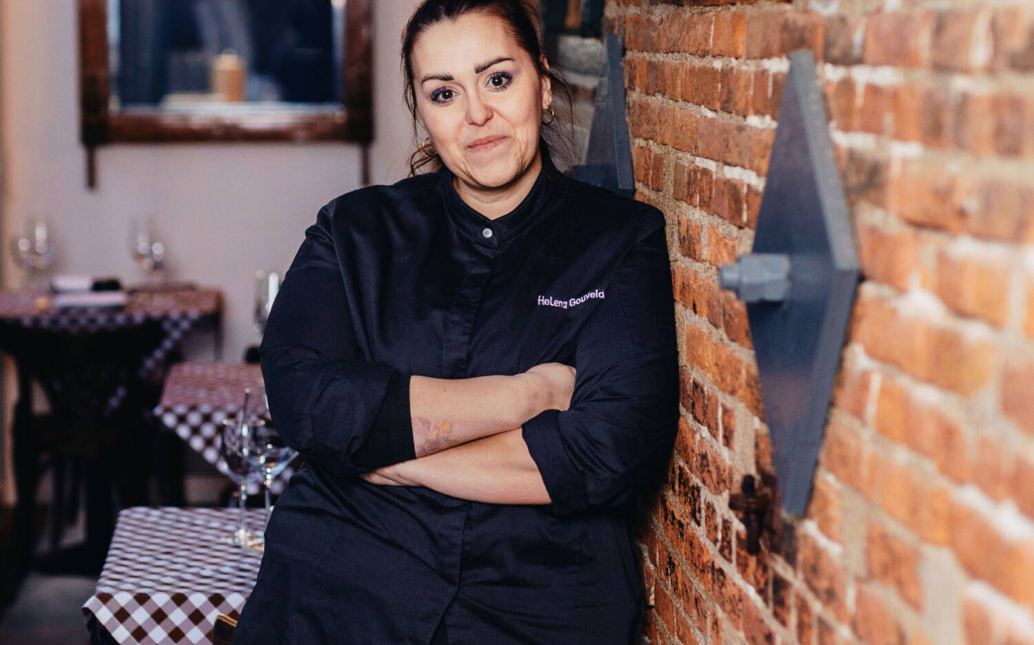 Helena Gouveia ist Küchenchefin in der Schmiede und hatden Erfolg erkocht  / ©Julia Schumacher