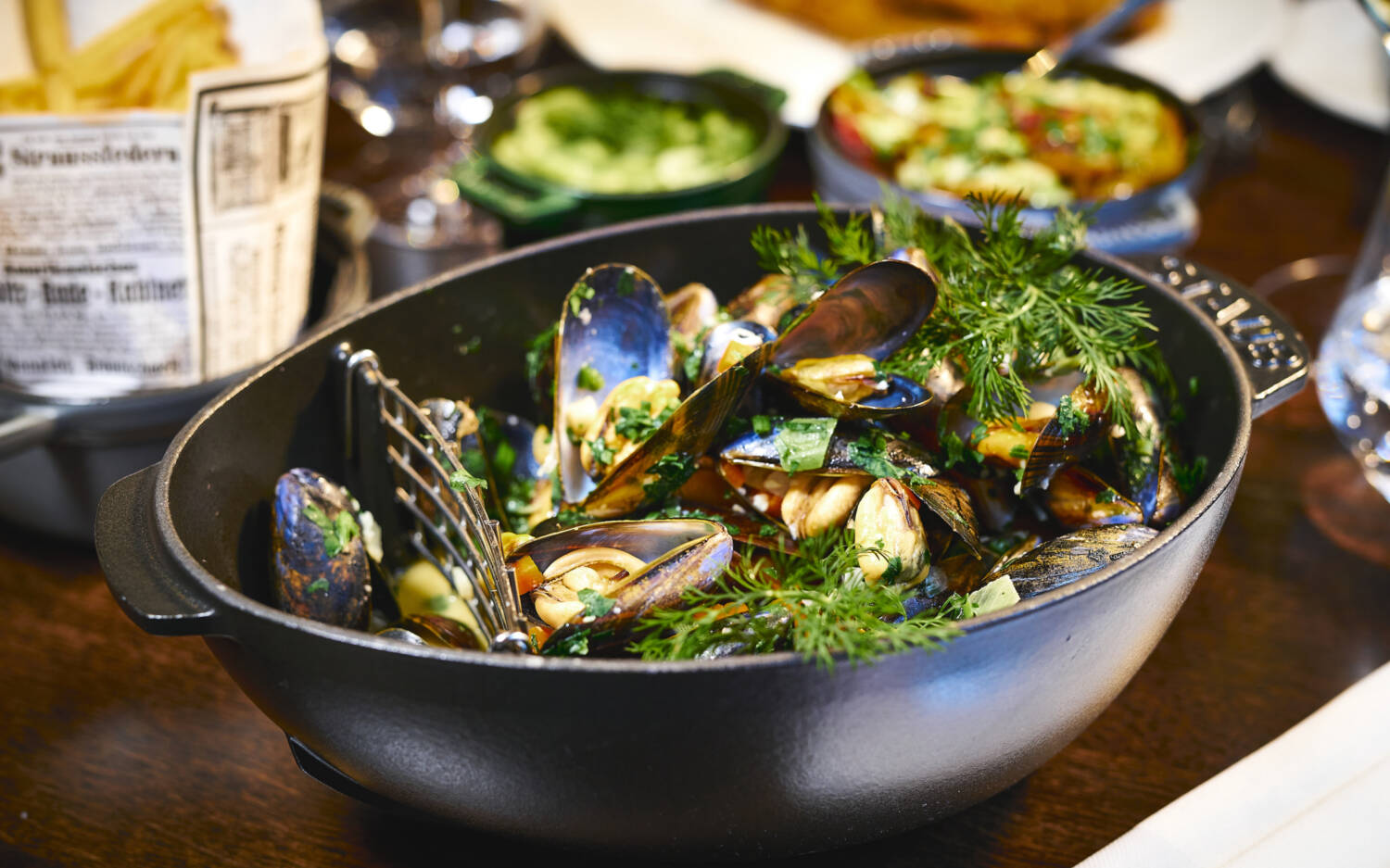 Im Crasse-Croûte am Gänsemarkt trifft französische Küche auf norddeutsche Klassiker /©Marc Sill