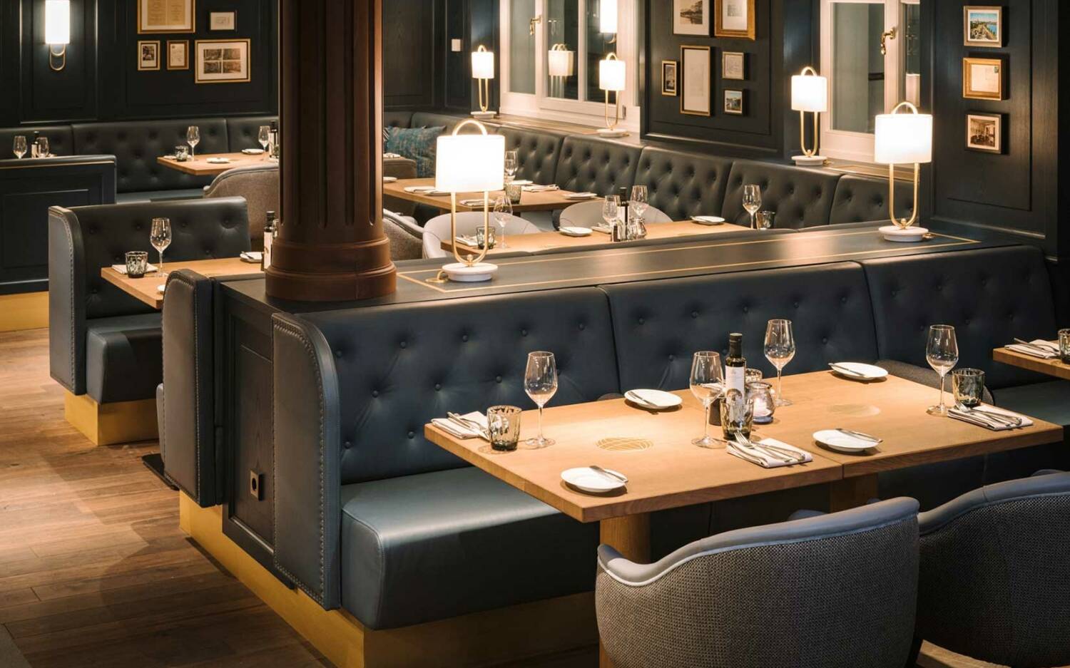 Im Fine-Dining-Restaurant Grill & Health im Hotel Atlantic speisen Gäste in gehobenem Ambiente / ©Marc Sill