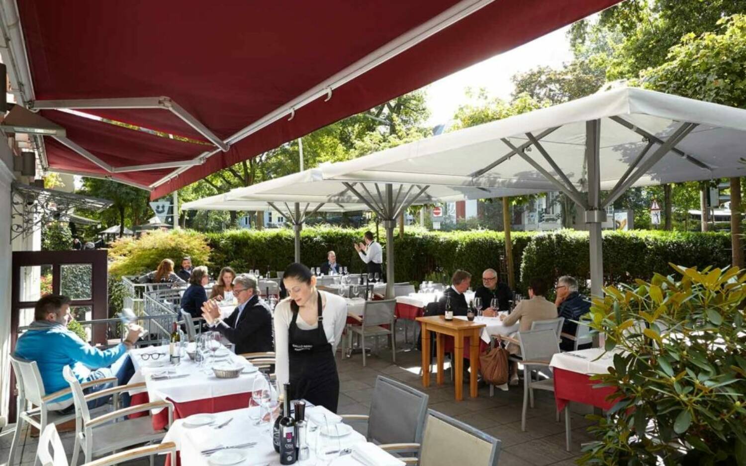 Italienisches Flair an der Sierichstraße: Ciao im Gallo Nero / ©Götz Wrage